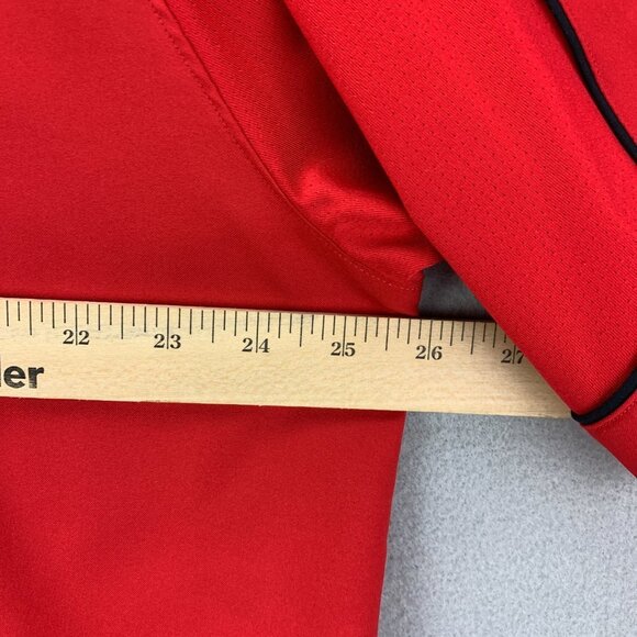 Under‎ Armour Mens Golf Polo Shirt Extra Large Red Performance TPC Sawgrass - Picture 10 of 12